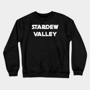 Stardew Valley S t a rwars inspired logo Crewneck Sweatshirt